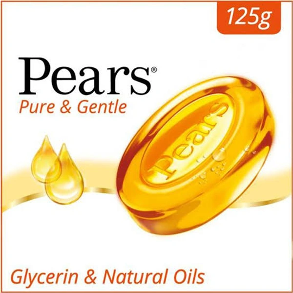 Pears Pure & Gentle With Natural Oils Soap - 125g