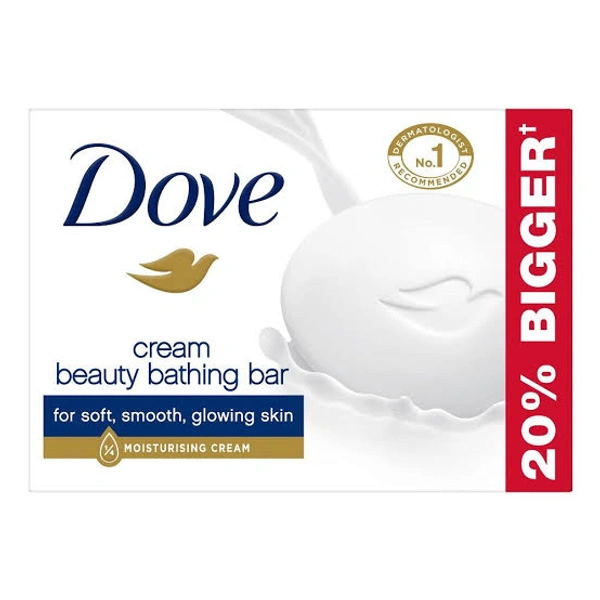 Dove Cream Beauty Bathing Bar | For Soft , Smooth Skin - 50g