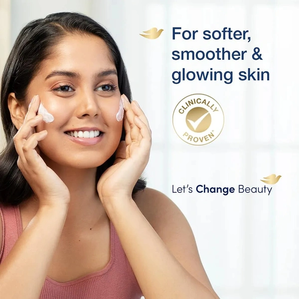 Dove Cream Beauty Bathing Bar | For Soft , Smooth Skin - 3 x 75g Bars (Super Value Pack)