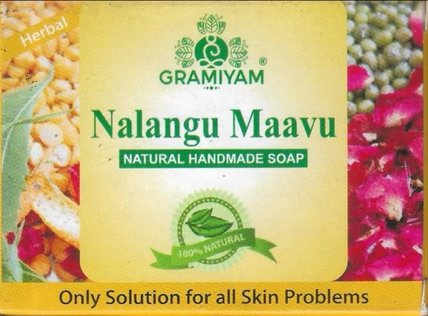 Gramiyum Nalangu Maavu Soap - 75g