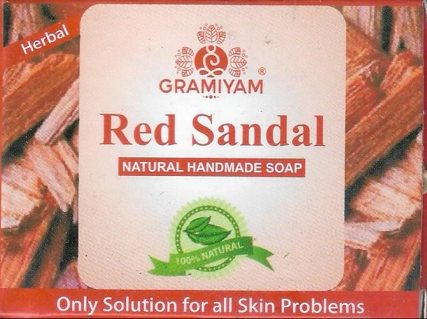Gramiyum Red Sandal Soap - 75g