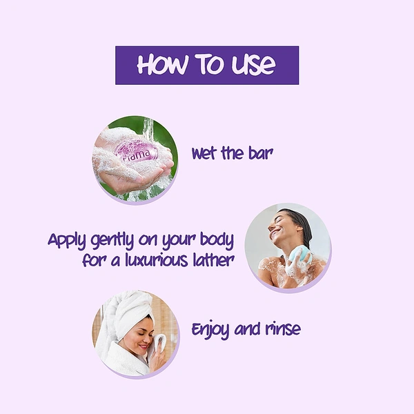 Fiama Gel Bar | Blackcurrant & Bearberry Soap - 125g
