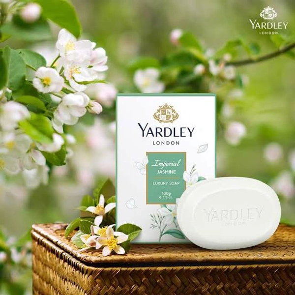Yardley London Imperial Jasmine Luxury Soap - 100g