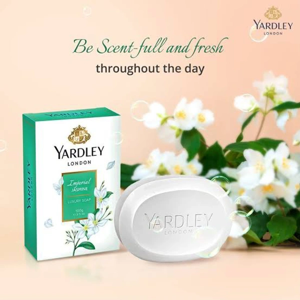 Yardley London Imperial Jasmine Luxury Soap - 100g