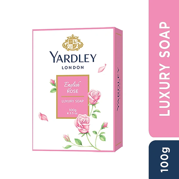 Yardley London English Rose Luxury Soap - 100g