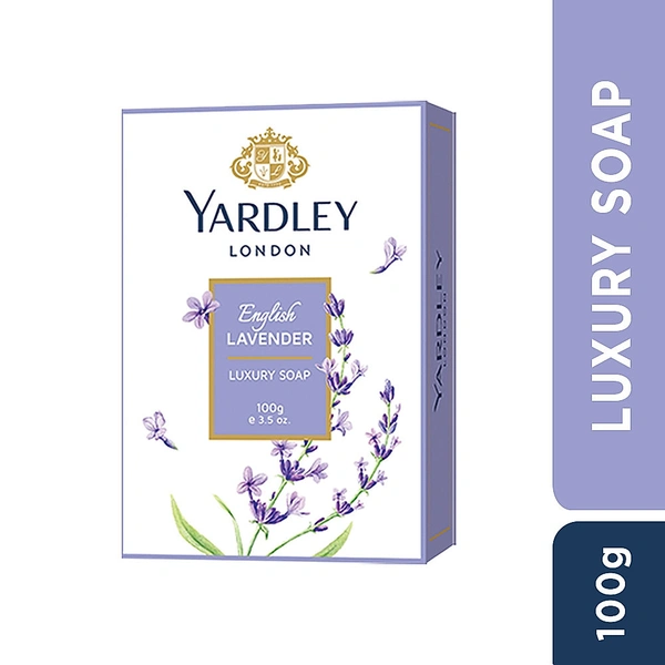 Yardley London English Lavender Luxury Soap - 100g