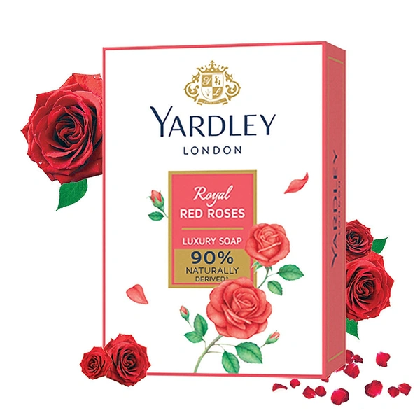 Yardley London Royal Red Roses Luxury Soap  - 100g