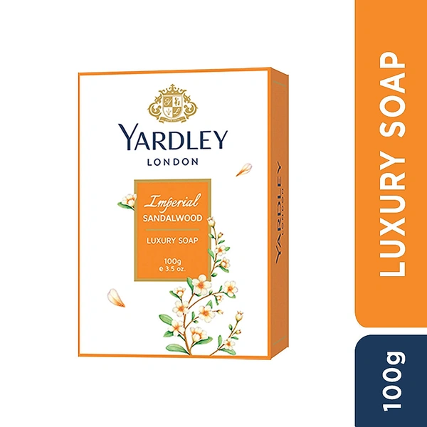 Yardley London Imperial Sandalwood Luxury Soap - 100g