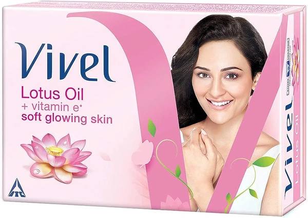 Vivel Lotus Oil Soap | Soft Glowing Skin | - 100g