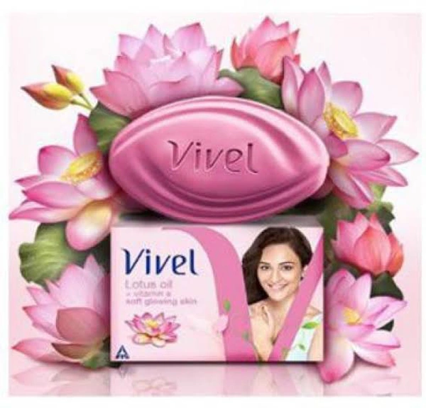 Vivel Lotus Oil Soap | Soft Glowing Skin | - 100g