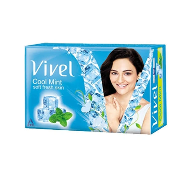 Vivel Cool Mint Soap | Soft Fresh Skin - 100g