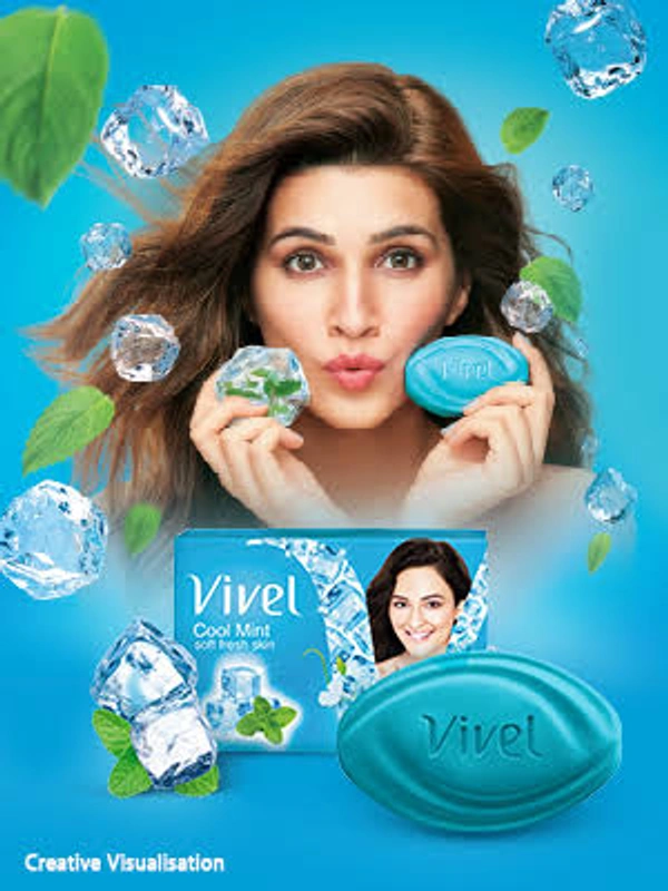 Vivel Cool Mint Soap | Soft Fresh Skin - 100g