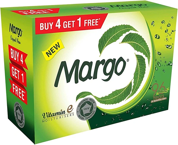 Margo Neem Soap - Buy 4 Get 1 Free
