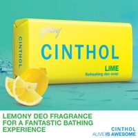 Cinthol Lime Refreshing Deo Soap - 75g(Pack Of 4)