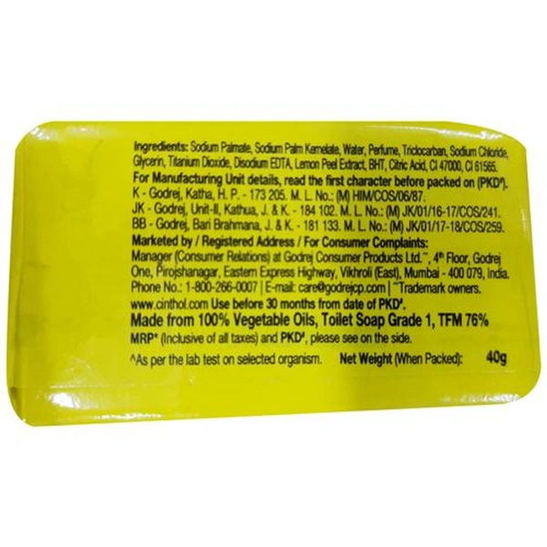 Cinthol Lime Refreshing Deo Soap - 10rs(Bundle)