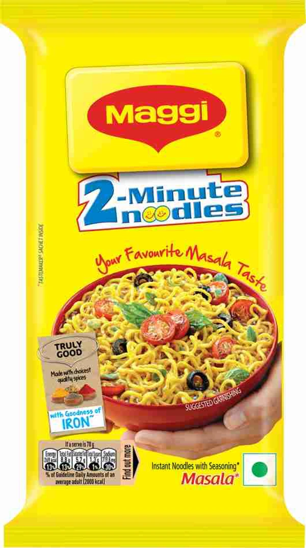 Maggi 2-Minutes Noodles , Easy To Make Instant - 140g