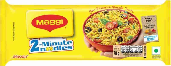 Maggi 2-Minutes Noodles , Easy To Make Instant - 280g