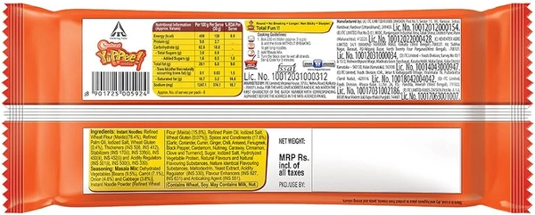 Sunfeast Yippee Vegetarian Noodles - Magic Masala  - 280g
