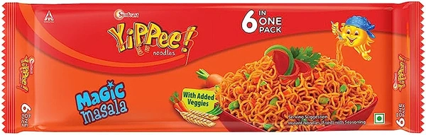 Sunfeast Yippee Vegetarian Noodles - Magic Masala  - 420g