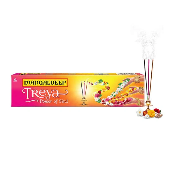 Mangaldeep Treya Power Of 3in1 Agarbatti  - 50rs