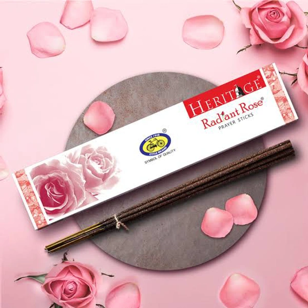 Cycle Heritage Radiant Rose Agarbatti  - 55rs