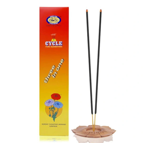 Cycle Brand Three In One Agarbatti  - 20rs