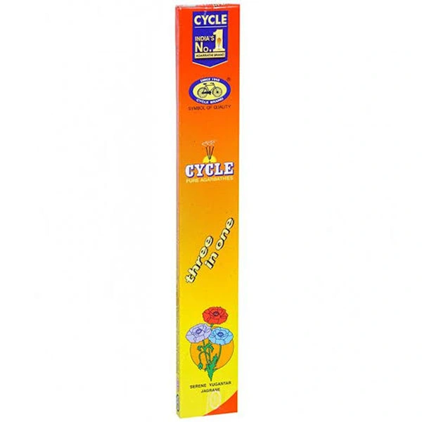 Cycle Brand Three In One Agarbatti  - 10rs
