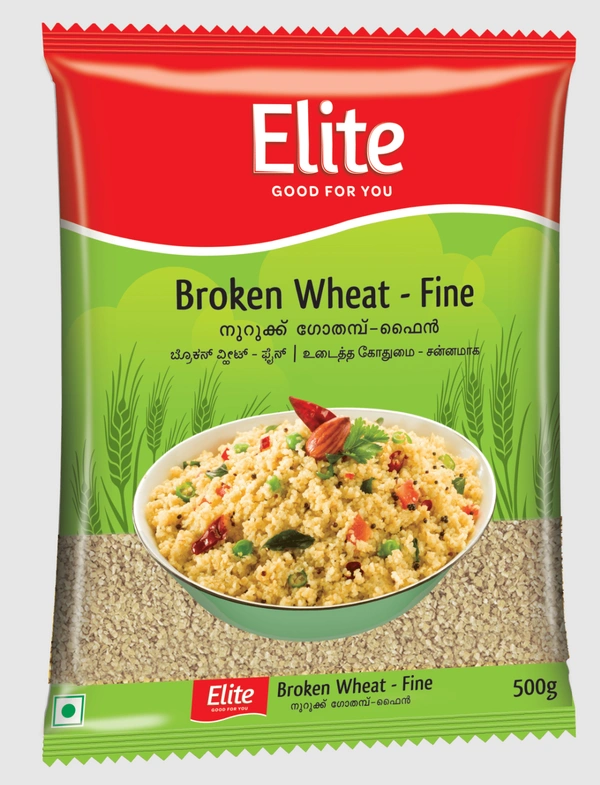 Elite Broken  Wheat - Fine | உடைத்த கோதுமை - சன்னமாக - 500g