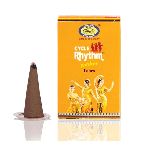 Cycle Rhythm Amber Cones  - 10rs(8N)