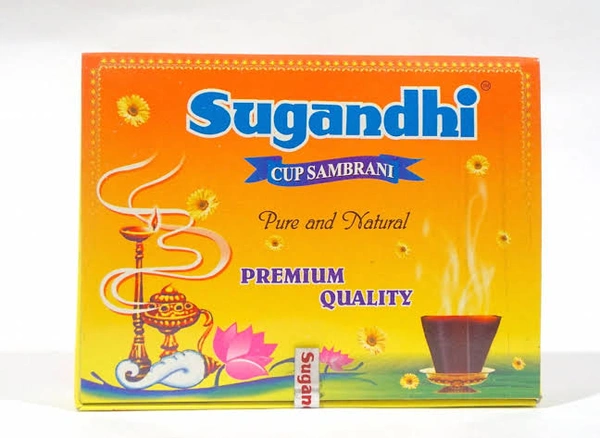 Sugandhi Cup Sambrani  - 6Pcs