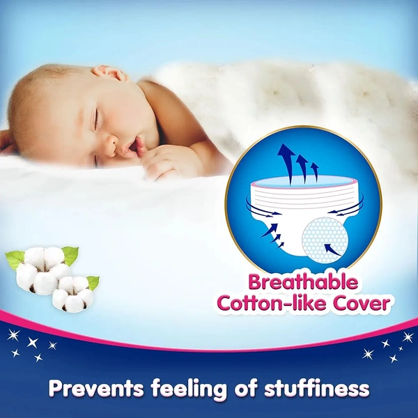 MamyPoko Pants Extra Absorb Baby Diapers | New Born/X-Small (NB/XS) | Upto 5kg - 17 Count