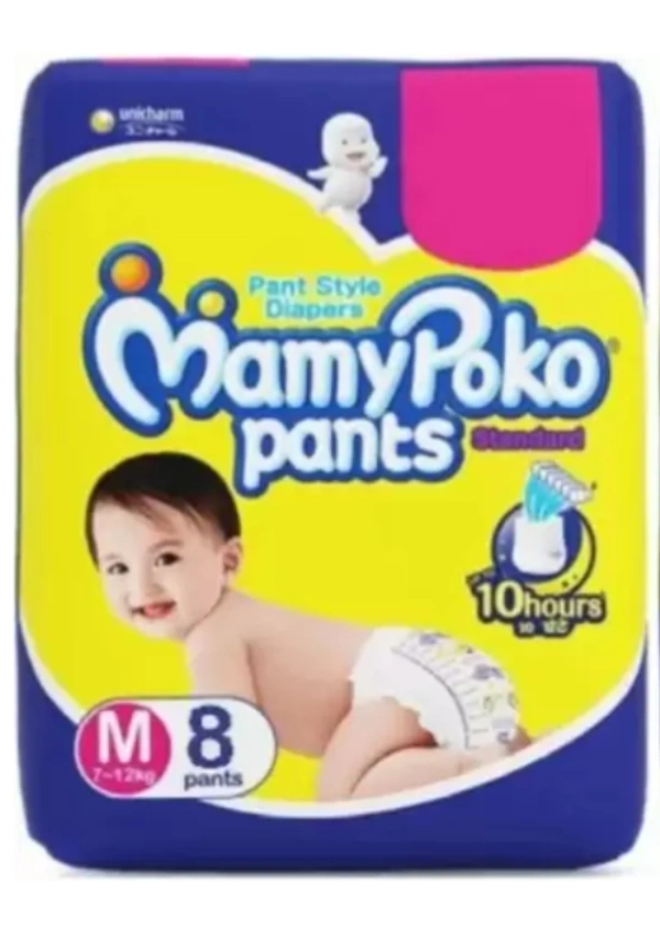 MamyPoko Pants Standard | M 7-12kg - 8 Count