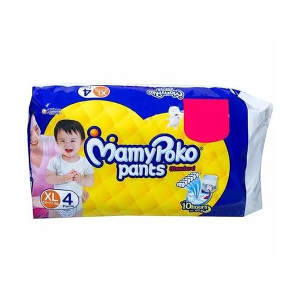 MamyPoko Pants Standard | XL 12-17kg - 4 Count