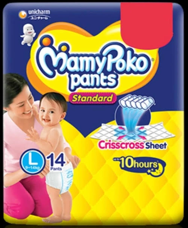MamyPoko Pants Standard | L Size | 9-14kg - 14 Count