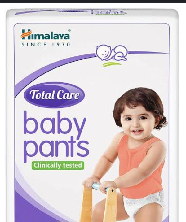 Himalaya Total Care Baby Pants | Large Size L | 8-14kg| With Anti - Rash Shield - 5 Pants