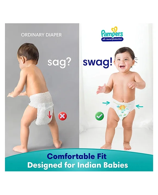 Pampers Large Size | 9-14kg | Diaper Pants - 10 Pants