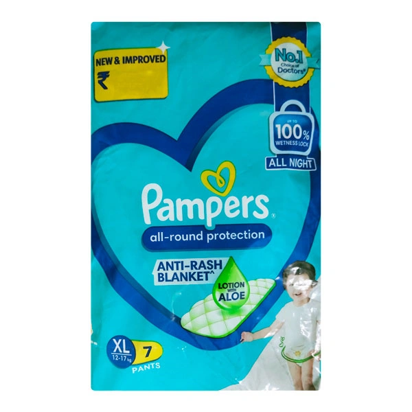 Pampers  Extra Large Size XL | 12-17kg | Diaper Pants - 7 Pants