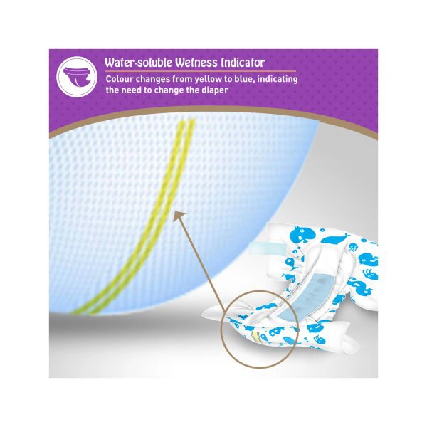 TEDDYY Premium Baby Diapers | NB Newborn | 2-5kg |  - 10 Diapers