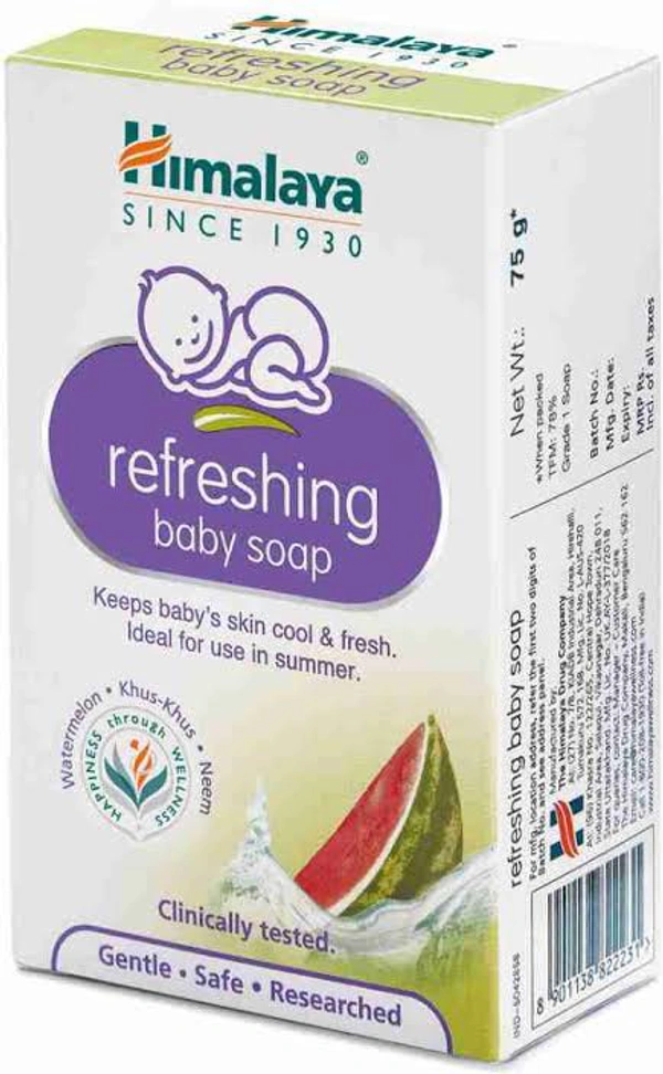 Himalaya Refreshing Baby Soap - 75g