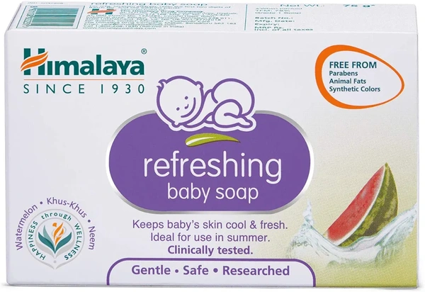 Himalaya Refreshing Baby Soap - 75g