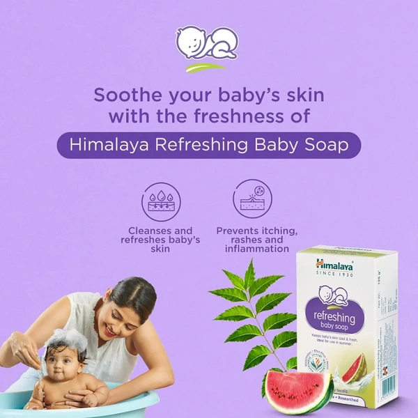 Himalaya Refreshing Baby Soap - 75g