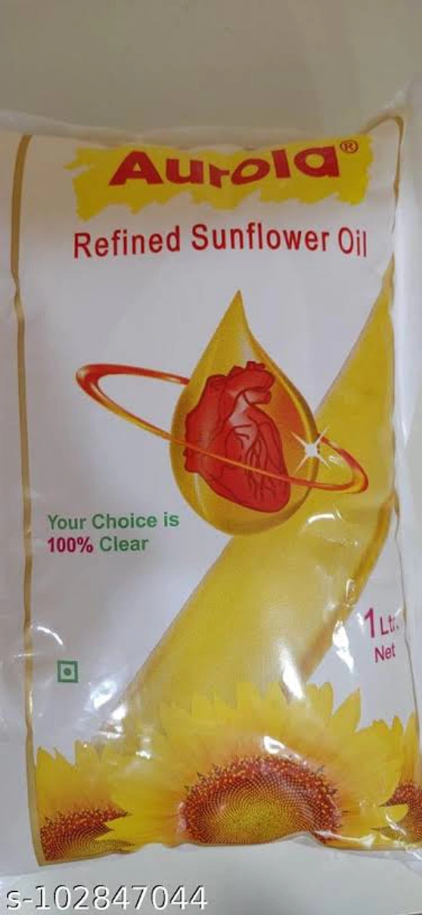 Aurola Refined Sunflower Oil  - 1L
