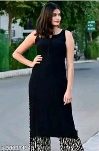 Woman Dress  - Black, Xl S M L Xl Xxl