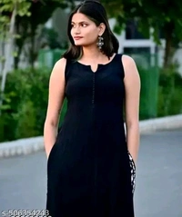 Woman Dress  - Black, Xl S M L Xl Xxl