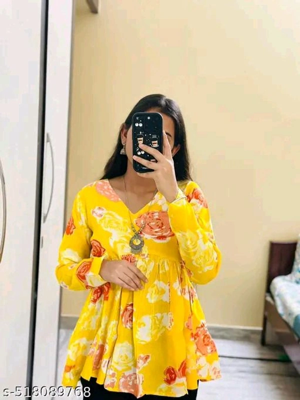 Top  - Yellow, S M L Xl