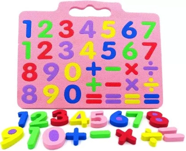 Puzzle Foam Learning Alphabets and Number For Kids Learning Kit For Kids Pack of 1pcs - 20x20x5