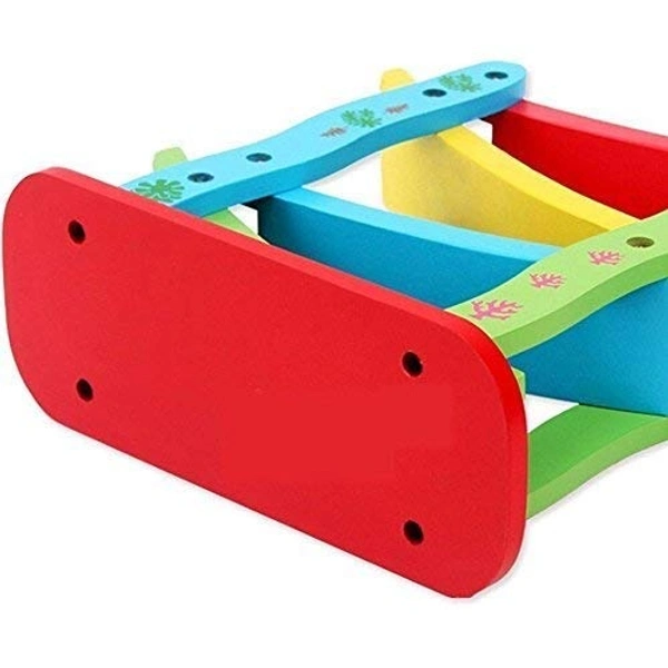 Wooden Car Ramps Race - 4 Level Toy Car Ramp Race Track Includes 4 Wooden Toy Cars - My First Baby Toys - Toddler Race Car Ramp Toy Set is A Great Gift for Boys and Girls - 15x20x20