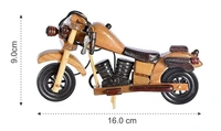 Wooden Royal Enfield Bike with Side Stand Multicolor Medium Size Pack of  - 10x10x10
