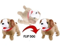 umping, Walking and Barking Dog Soft Toy Fantastic Puppy Battery Operated Back Flip Jumping Dog Jump Run Toy Kid (Jumping Dog) - 10x10x10