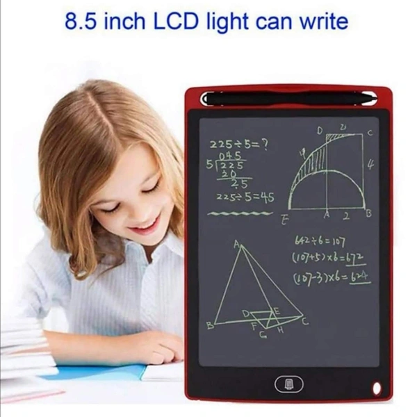 LCD Writing Tablet 8.5Inch E-Note Pad Best Birthday Gift for Girls Boys, Multicolor - 20x20x5